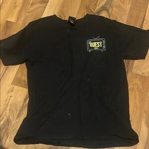 Quest Black Men's T-Shirt